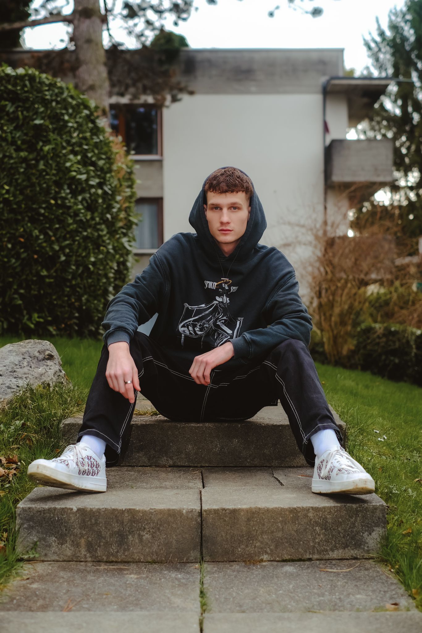 Casual full body portrait of Noah Locher