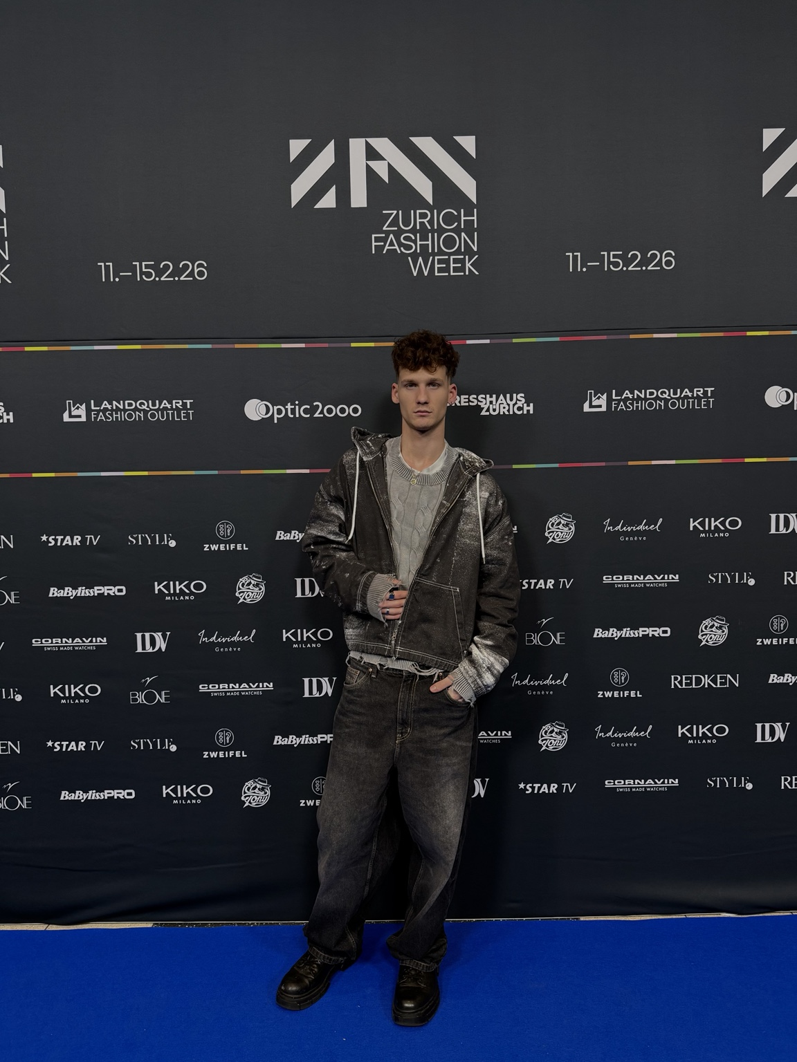 Noah Locher at Zurich Fashion Week